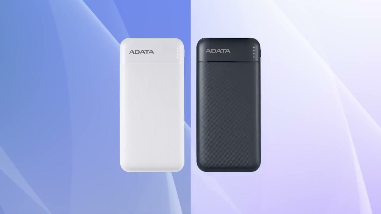 ویدیوی پاور بانک ای دیتا مدل Adata C100 10000mAh سفید