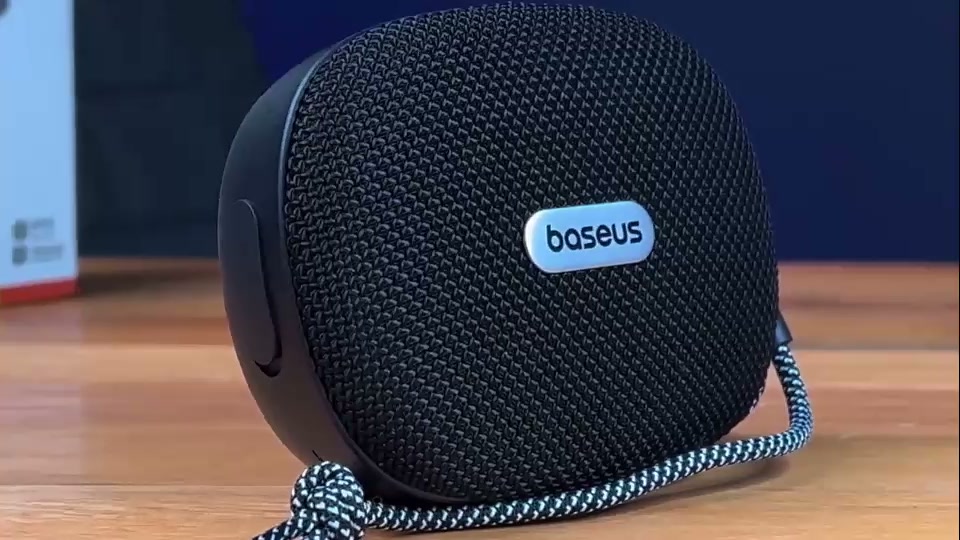 ویدیوی اسپیکر بی سیم باسئوس مدل Baseus AeQur 35 Pro Air مشکی